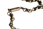 Antique 9k / 9ct Gold Belcher Chain Necklace