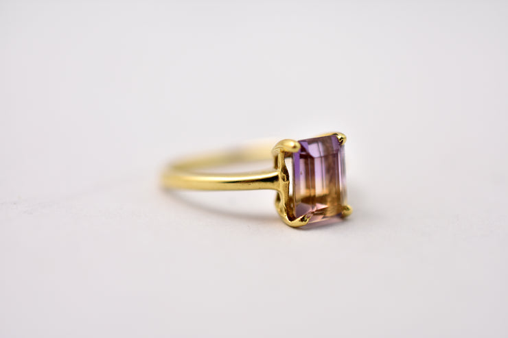 Estate 10k Ametrine Ring