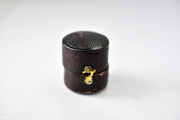 Antique Victorian Leather Ring Box
