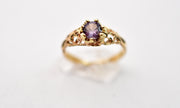 Vintage 10k Color Change Sapphire Ring