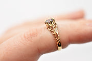 Vintage 10k Color Change Sapphire Ring