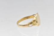 Vintage 10k Ostby Barton Signet Ring