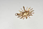 Antique Gold & Seed Pearl Star Brooch / Pendant