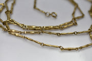 Vintage Gold Filled Long Pocket Watch Chain