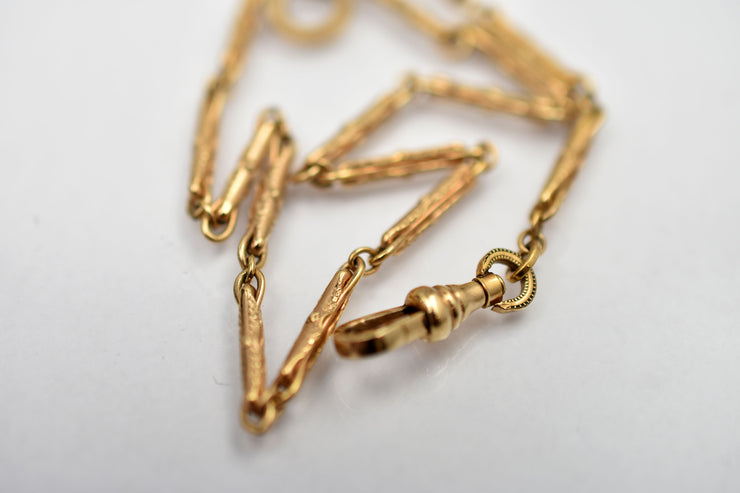 Vintage Gold Filled Watch Chain