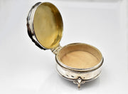 Antique 1919 Sterling Silver Trinket Box