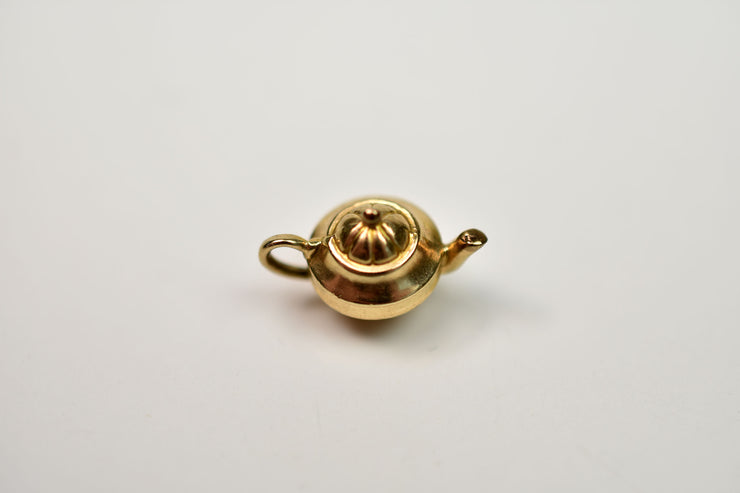 Vintage 9ct Teapot Charm