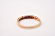 Vintage 14k Ruby Stacking Band / Ring